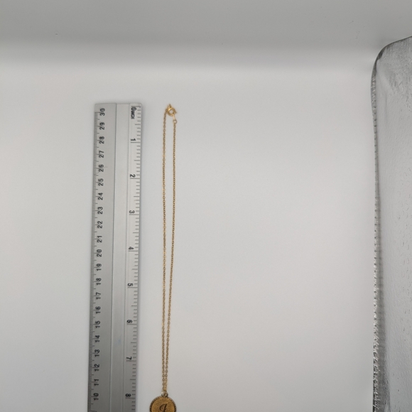 J initial necklace - Picture 3 of 3